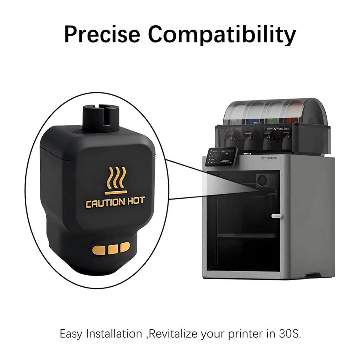 Silicone Sock Hotend - A40I 5 個ノズルカバー P2S ホットエンド用保護カバー P2S