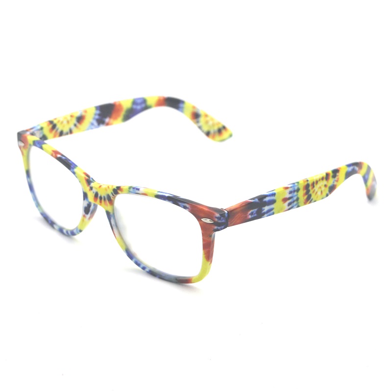 3D Printing Glasses Frames - ファッションタイダイプリントフレーム回折3Dメガネ