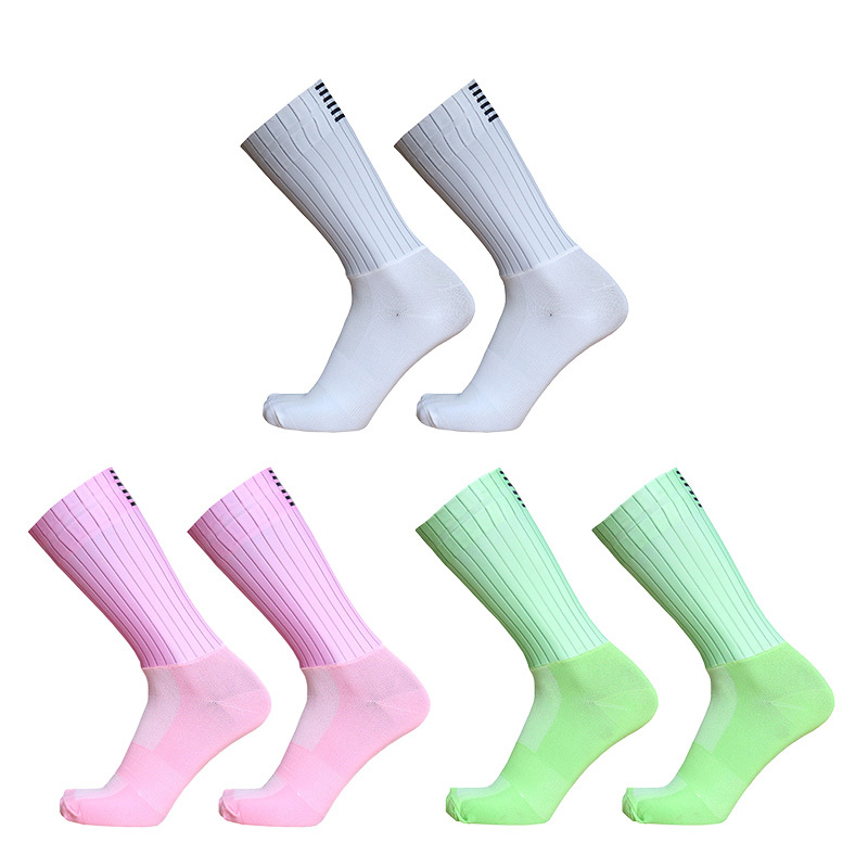 Silicone Sock Hotend - 滑り止めシリコンサイクリングソックス,プロ,エアロ,シームレス,スポーツ,ロードバイク,ランニング