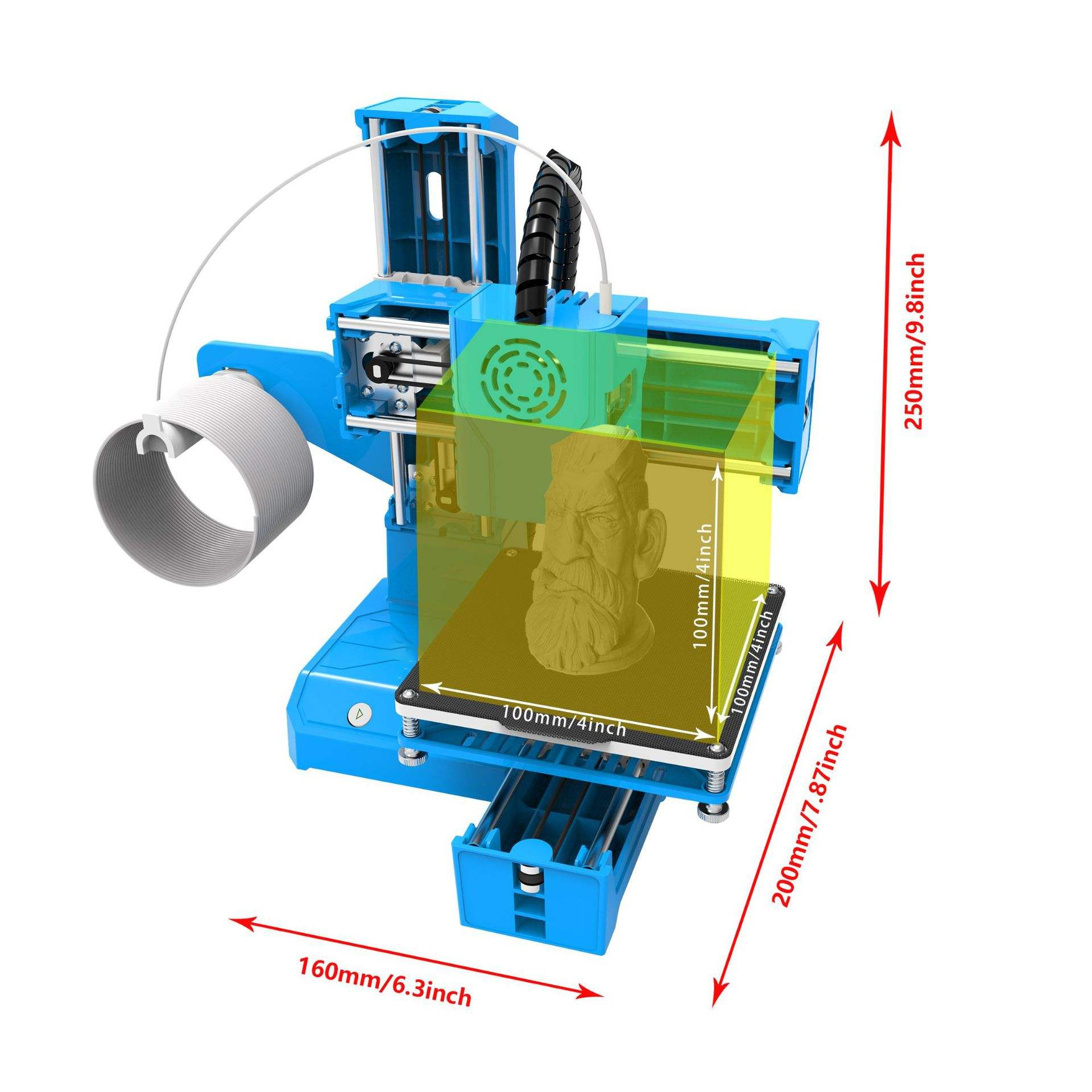 3D Printing Software - 新しい K9 モジュラーポータブル 3D プリンターデスクトップミニ FDM