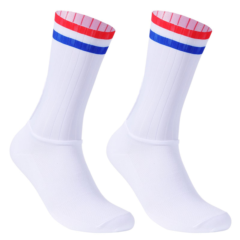 Silicone Sock Hotend - ホワイトラインサイクリングソックス,滑り止め,シリコン,スポーツ,ランニング,バイク,新しい夏,エアロ,2022