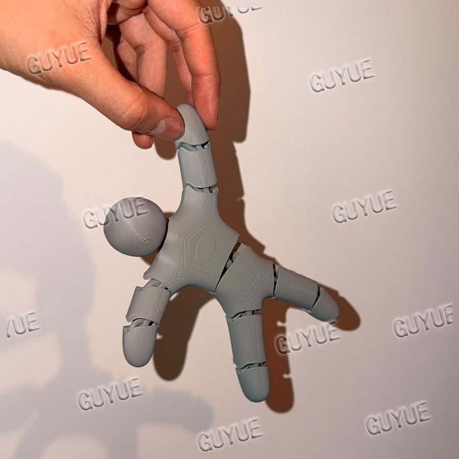 3D Printing Model - インタラクティブな隠れかくれゲーム用プラスチック3Dプリント製メカカメレオンコンパニオン、ダイナミックな色変化機能付き