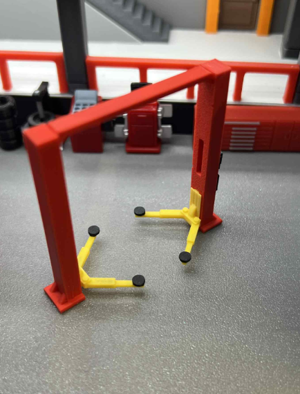 高さ調節可能な3Dプリント製シングルレイヤーパーキングラック - 3D Printing Diecast Cars のレビューと価格