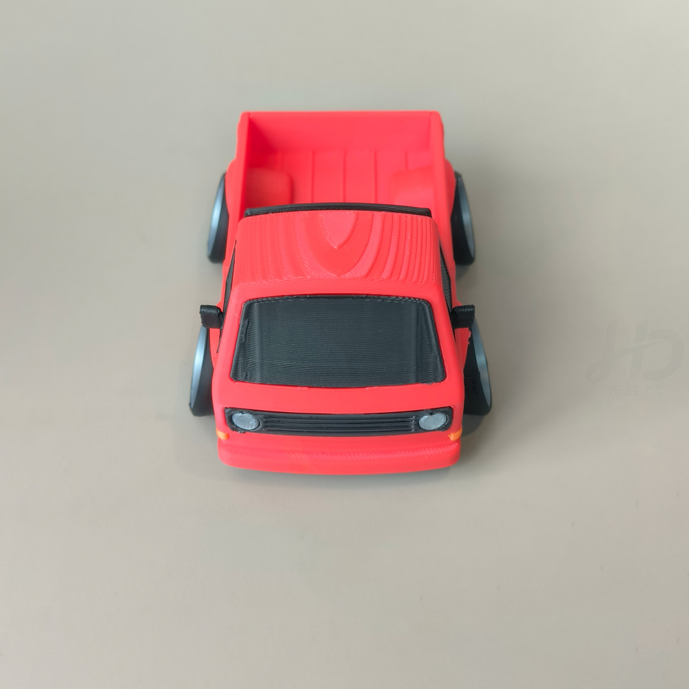 レトロ T3 ピックアップトラック 3D プリントおもちゃモ - 3D Printing Diecast Cars のレビューと価格