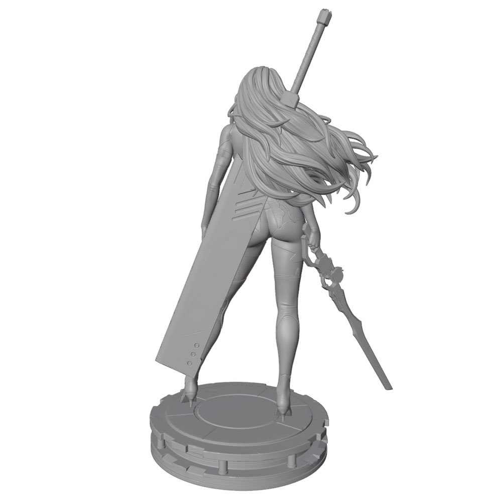 1/24 デスクトップ装飾品、女戦士モデルキット、剣を持った - 3D Printing Instructor のレビューと価格