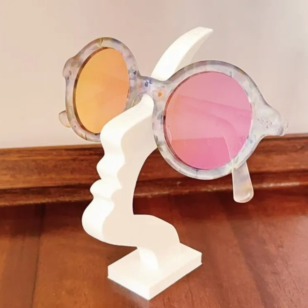 モダンミニマリスト抽象的な顔面側面図メガネフレーム/3Dプリ - 3D Printing Glasses Frames のレビューと価格