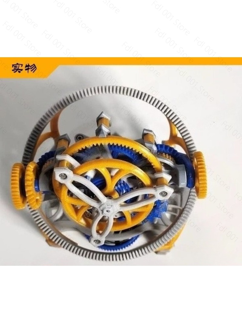 2026 Q896 メカニカル3Dプリント三軸トゥールビヨン - 3D Printing Model のレビューと価格