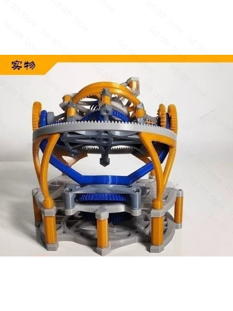 2026 Q896 メカニカル3Dプリント三軸トゥールビヨン - 3D Printing Model のレビューと価格