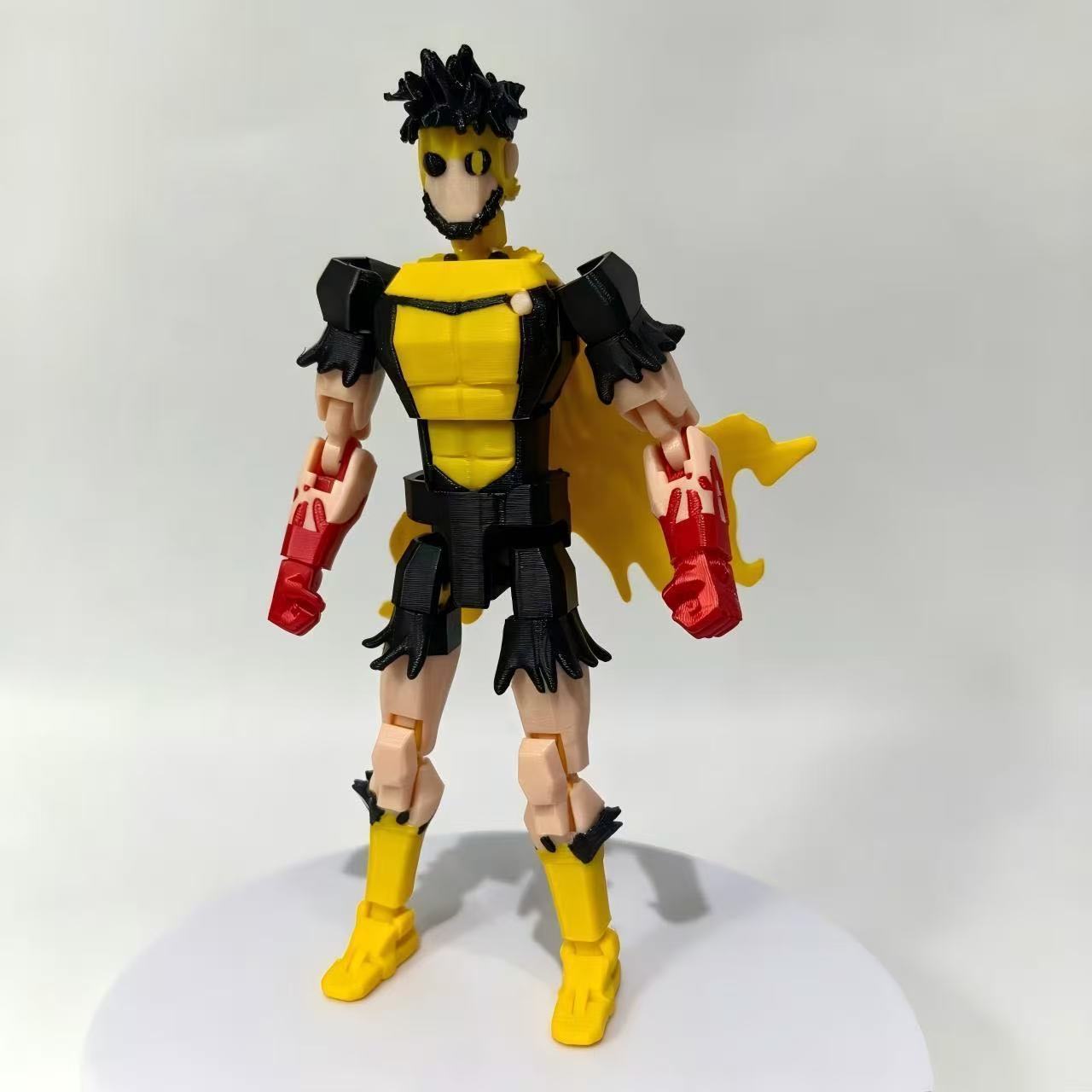 3Dプリント製多関節可動人形玩具　インビンシブル・ヤング・ヒ - 3D Printing Gundam のレビューと価格
