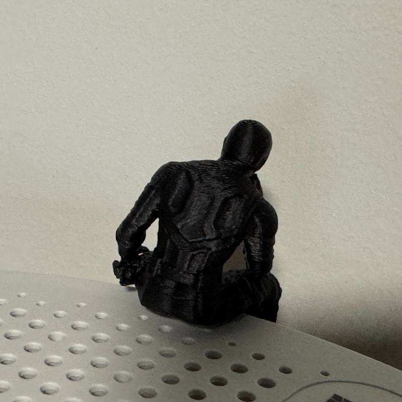 黒色の戦術的な仮面をかぶったフィギュア、3Dプリントされた瞑 - 3D Printing Office Setup のレビューと価格