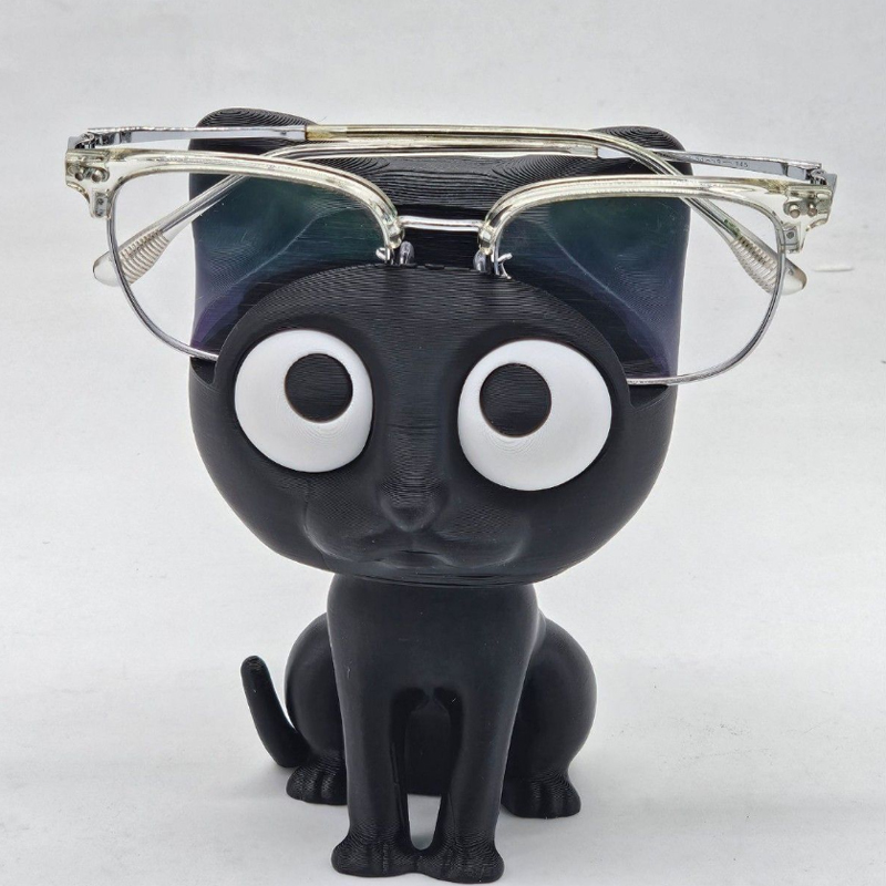 3D かわいい猫眼鏡フレームホルダープラスチックデスクトップ - 3D Printing Glasses Frames のレビューと価格
