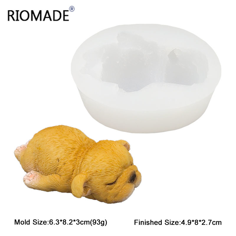 3D 犬シリコーン型 6 モデリング子犬ムースキャンドル型チ - 3D Printing Epoxy Resin のレビューと価格