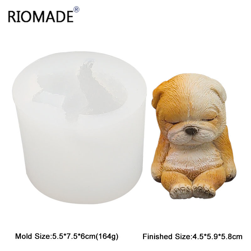 3D 犬シリコーン型 6 モデリング子犬ムースキャンドル型チ - 3D Printing Epoxy Resin のレビューと価格