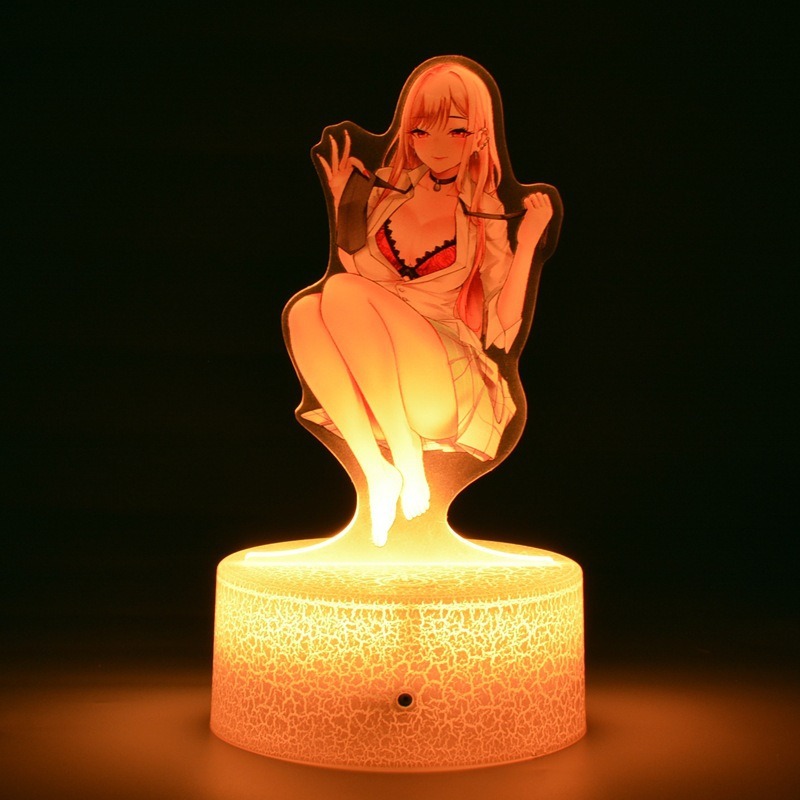 かわいいアニメ「私のドレスアップダーリン」シリーズナイトライ - 3D Printing Character のレビューと価格