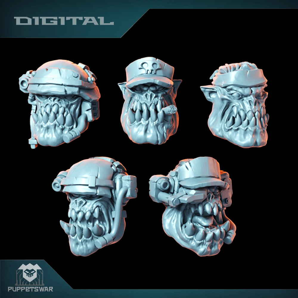 Orc Ultimate Badasses Squad、グリ - 3D Printing Model のレビューと価格