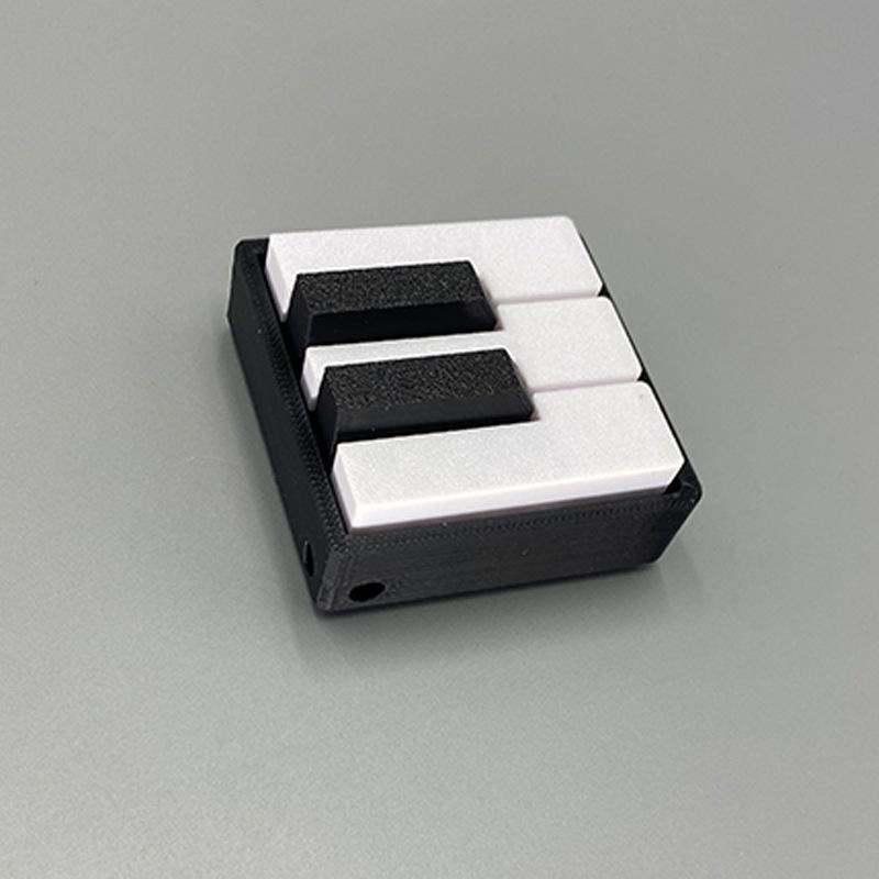 プレス式3DプリントPLAピアノキーボード型フィジェットクリ - 3D Printing Model のレビューと価格