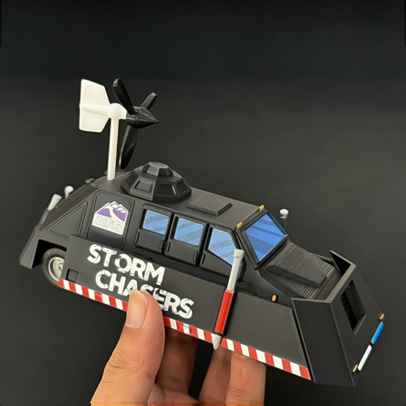 3Dプリントされたストームチェイサー車両モデル、ヘビーデュー - 3D Printing Diecast Cars のレビューと価格