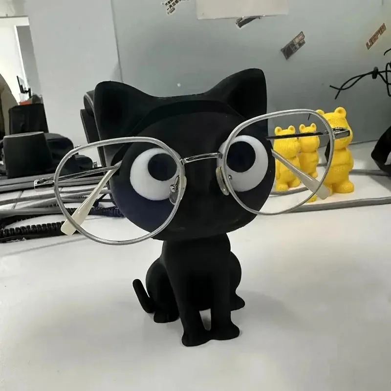 3Dプリントされた猫のメガネフレーム-かわいいプラスチック製 - 3D Printing Glasses Frames のレビューと価格