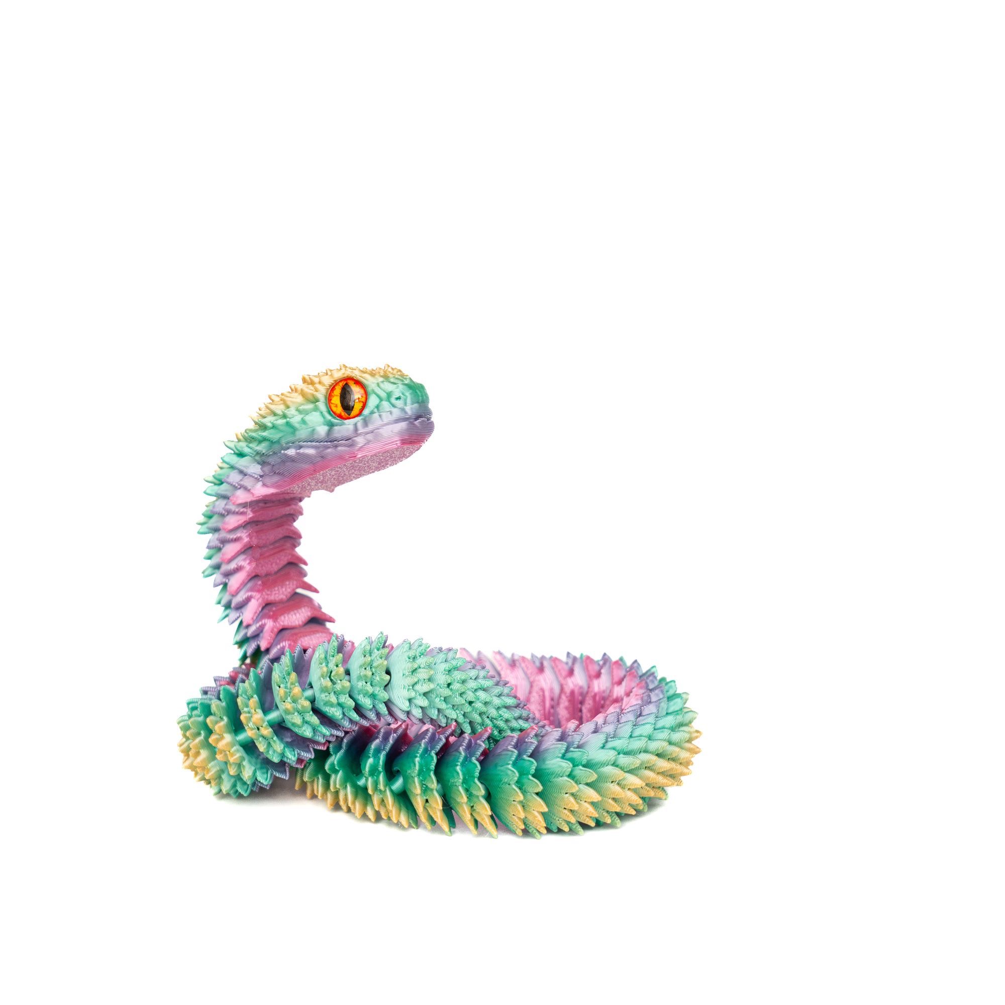 1/2/5/10個入り 30/45cm 3Dプリント製の蛇  - 3D Printing Xmas のレビューと価格