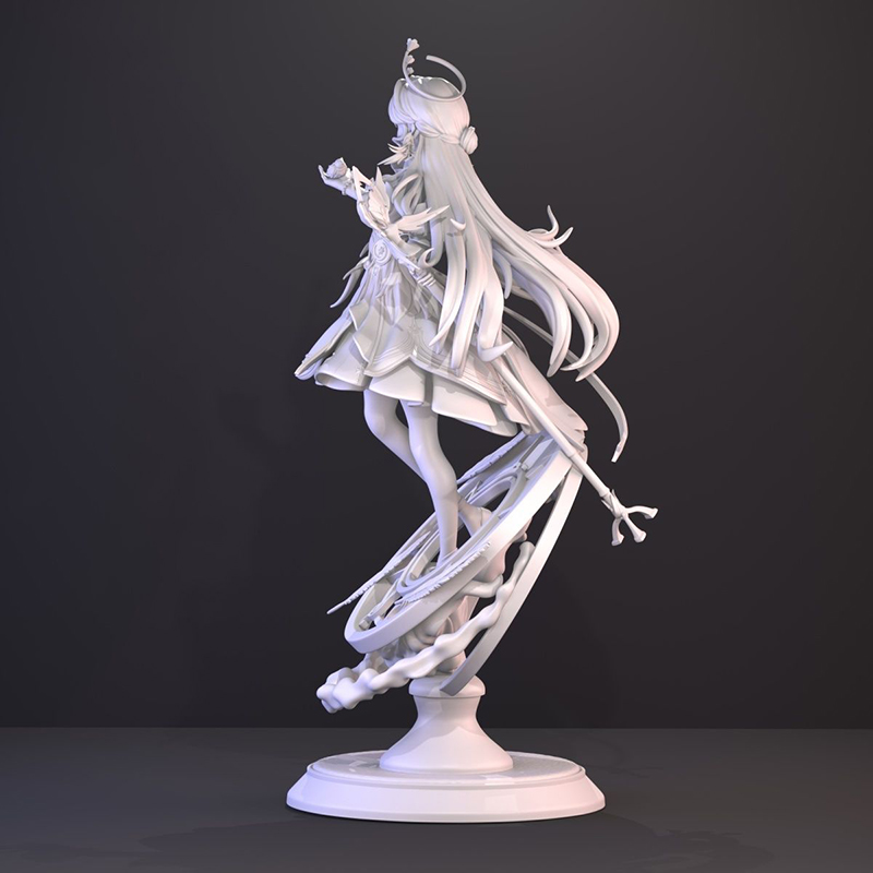 未塗装3Dプリントフィギュア アニメゲームキャラクター ガレ - 3D Printing Character のレビューと価格