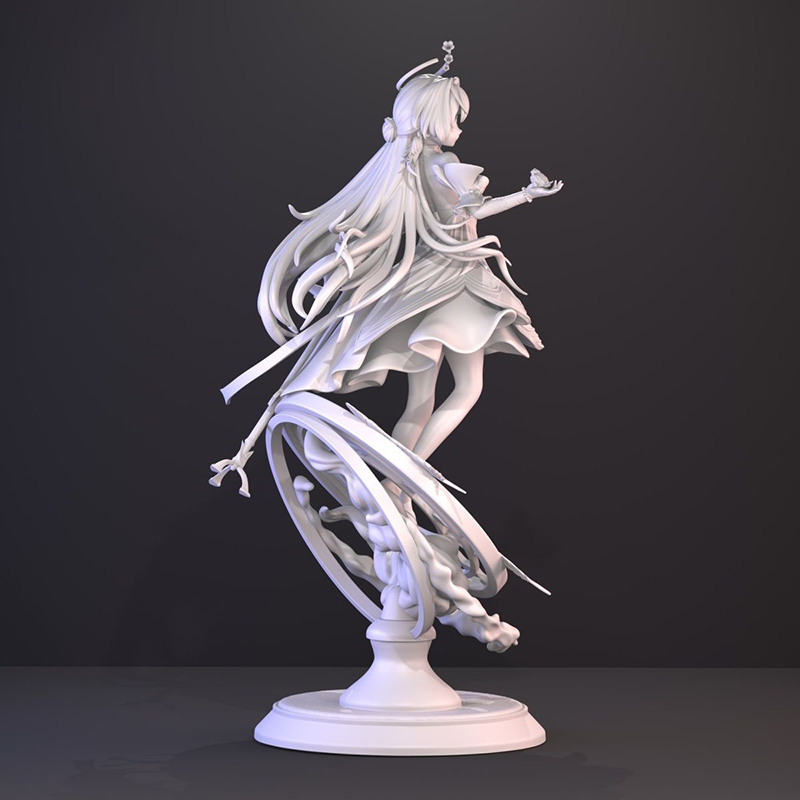 未塗装3Dプリントフィギュア アニメゲームキャラクター ガレ - 3D Printing Character のレビューと価格