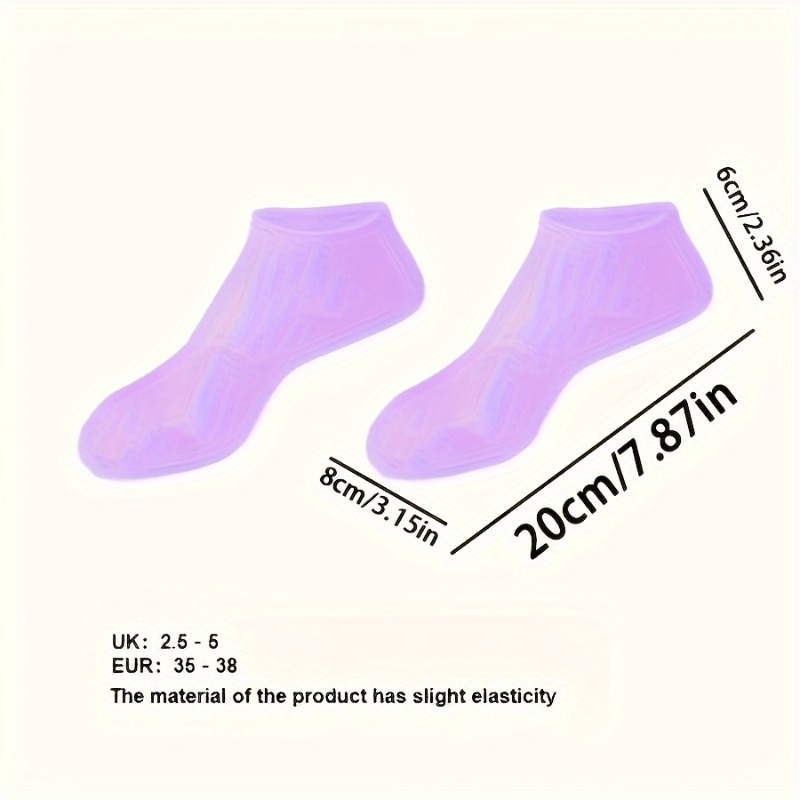 2個入りシリコンフットケアソックス、角質除去、保湿、ひび割れ - Silicone Sock Hotend のレビューと価格