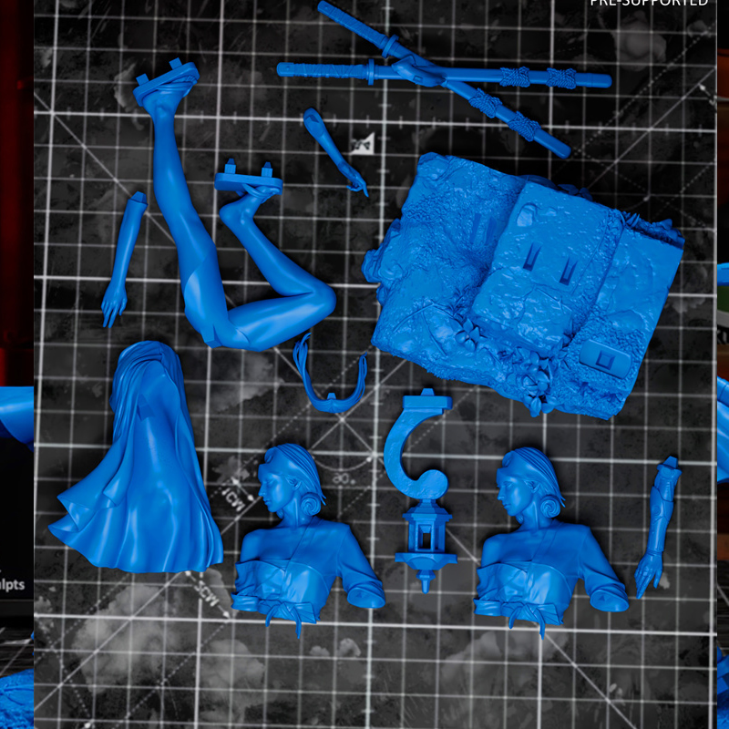 3 スタイルゲームキャラクター 6642 キラメカイ 3D  - 3D Printing Character のレビューと価格