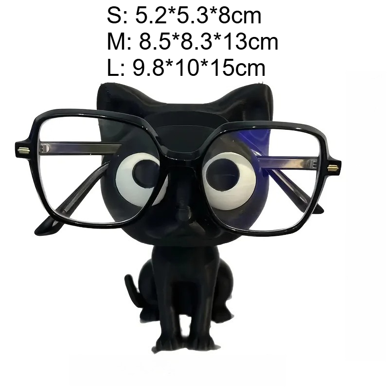 1個のかわいい猫の形をした3Dプリントメガネフレーム、座って - 3D Printing Glasses Frames のレビューと価格