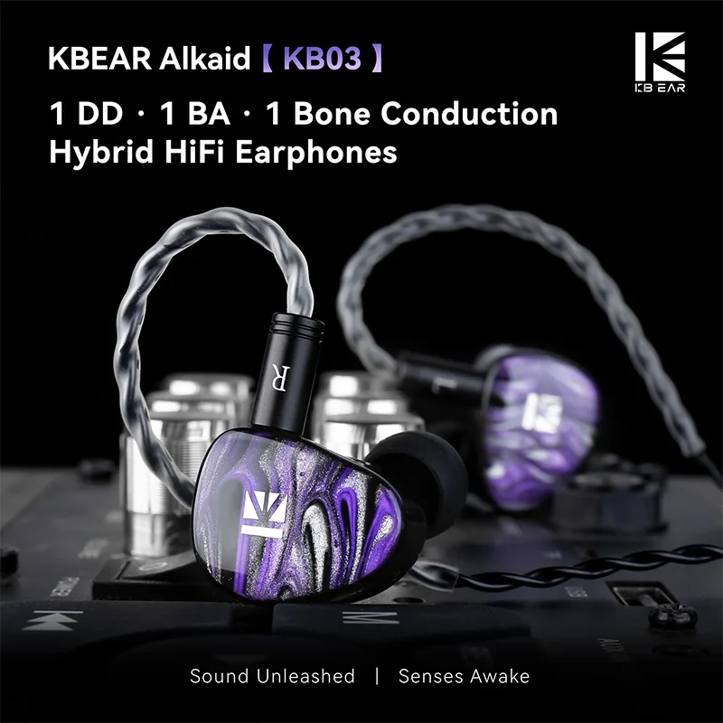 KBEAR Alkaid KB03 HiFi IEMイヤホン - 3D Printing Office Setup のレビューと価格