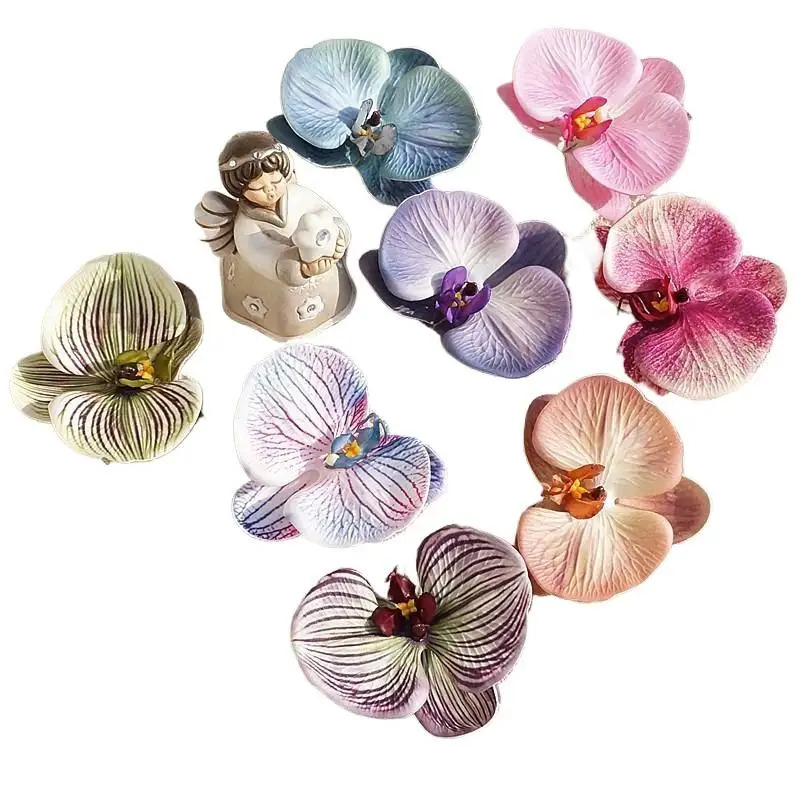 3Dプリントされた蝶蘭のヘッドピース、人工綿とシリコンの花、 - 3D Printing Gif のレビューと価格