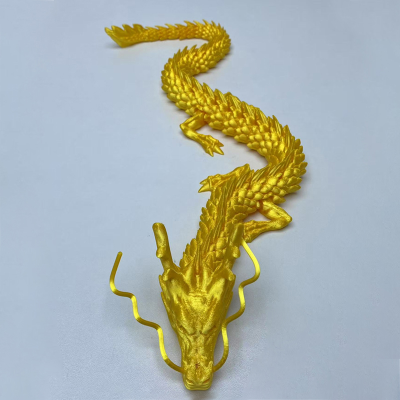 60 センチメートル 3D 印刷ドラゴンおもちゃ中国ドラゴン - 3D Printing Gif のレビューと価格