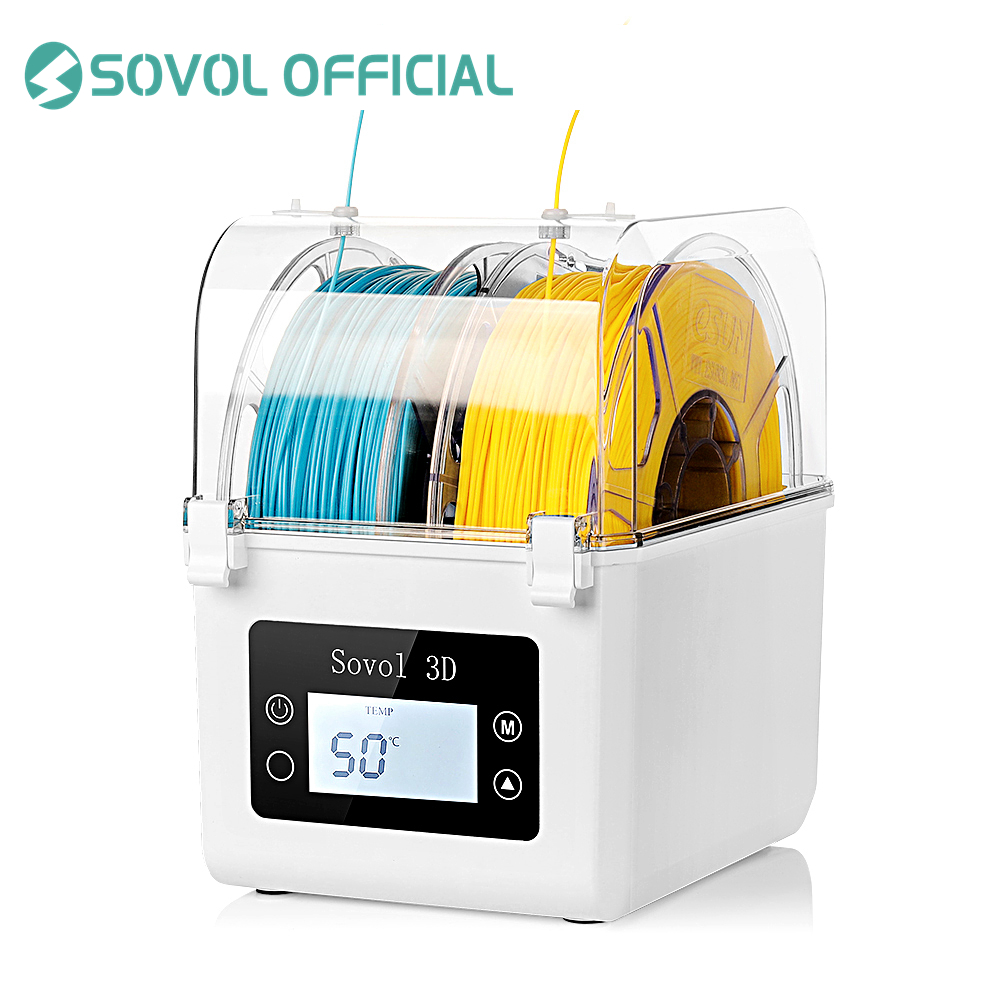Sovol 2 ロールフィラメント乾燥機スプールホルダーフィ - 3D Printing Deck Box のレビューと価格