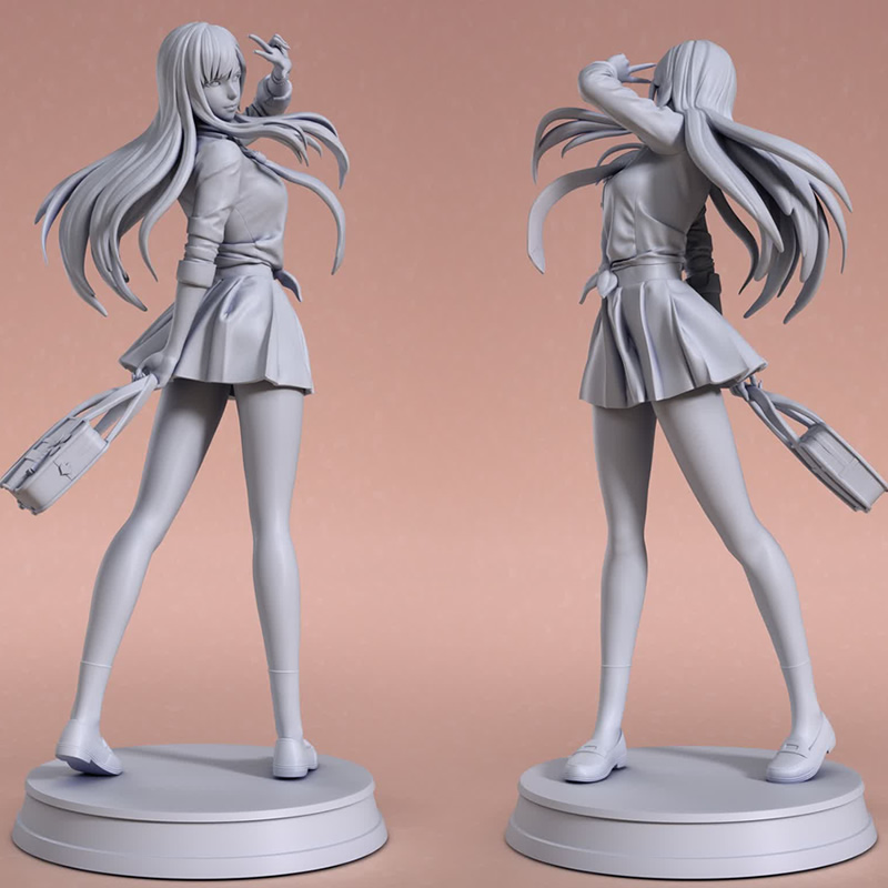 ゲームキャラクターの組み立てられた未塗装のカスタムジグソーパ - 3D Printing Character のレビューと価格