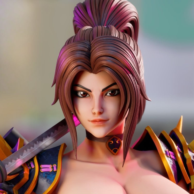 2 スタイルゲームキャラクター 6125 タキ NSFW 3 - 3D Printing Character のレビューと価格
