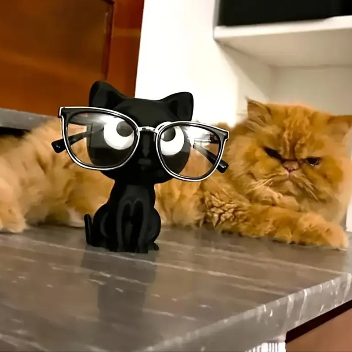 3Dプリントされた猫の眼鏡フレーム、サングラス、通常のメガネ - 3D Printing Glasses Frames のレビューと価格