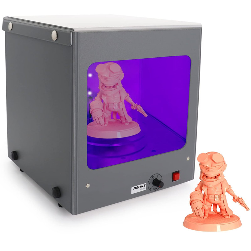 UVレジンライトボックス,電気360 ° ターンテーブル付き - 3D Printing Deck Box のレビューと価格