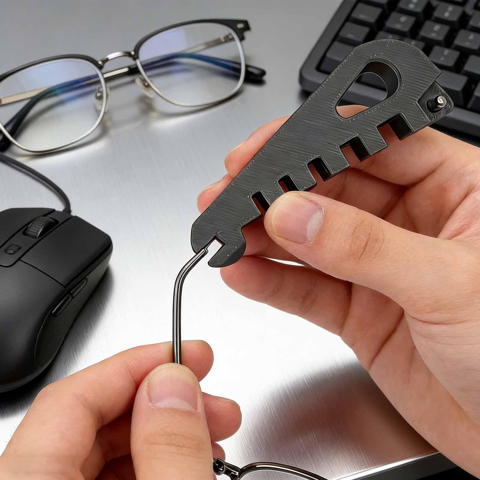 3Dプリント多機能眼鏡プライヤー、眼鏡フレーム曲げツールプラ - 3D Printing Glasses Frames のレビューと価格