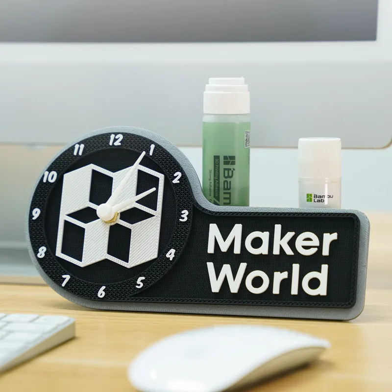竹製ラボ時計部品キット 3Dプリント DIY クリエイティブ - 3D Printing Design Maker のレビューと価格