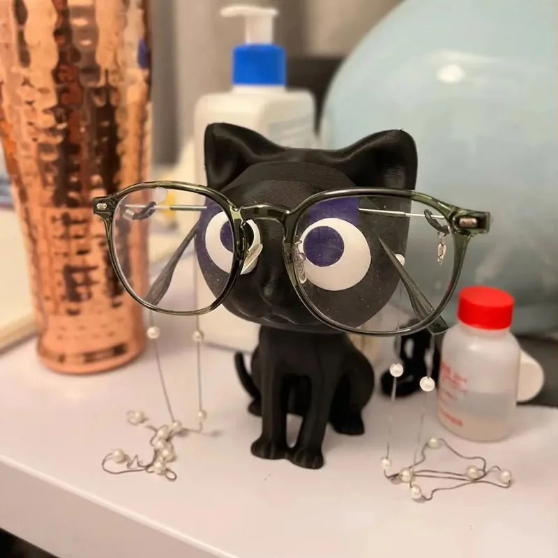 3Dプリントされた猫のメガネフレーム-かわいいプラスチック製 - 3D Printing Glasses Frames のレビューと価格