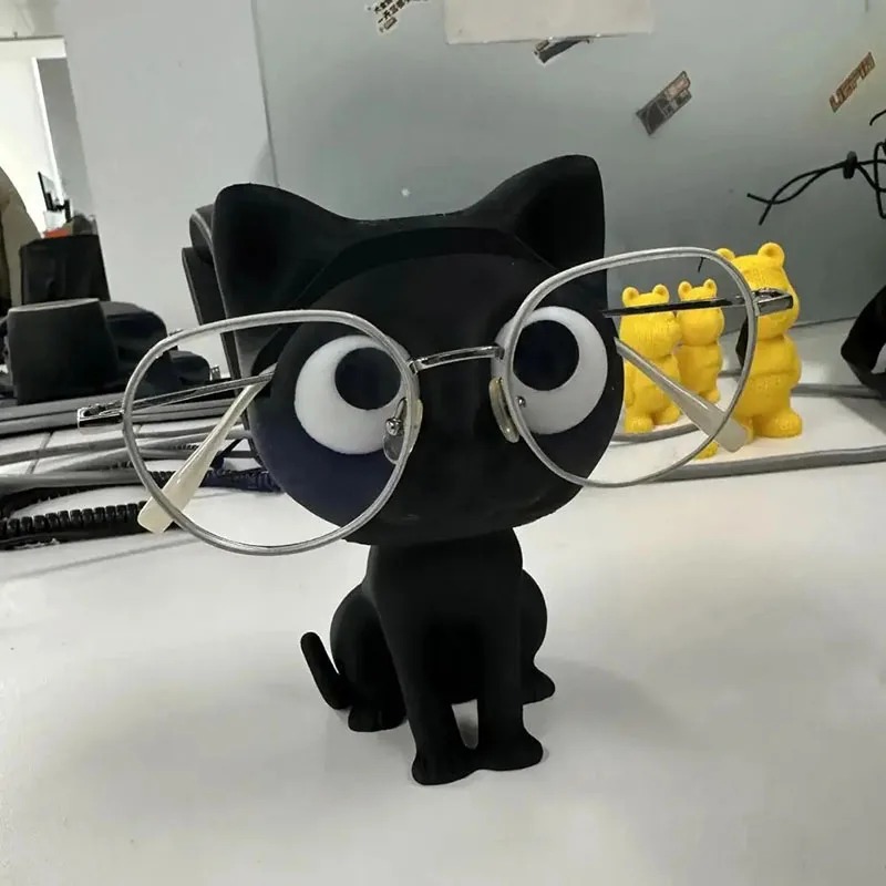 3Dプリントされた猫のメガネフレーム-かわいいプラスチック製 - 3D Printing Glasses Frames のレビューと価格