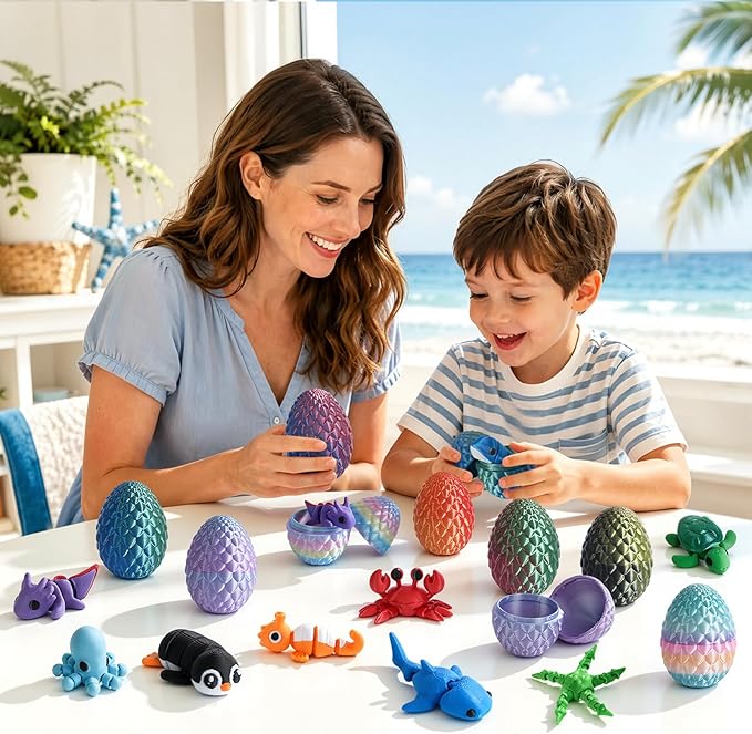 24個入り 3Dプリント サプライズエッグ ブラインドボック - 3D Printing Model のレビューと価格