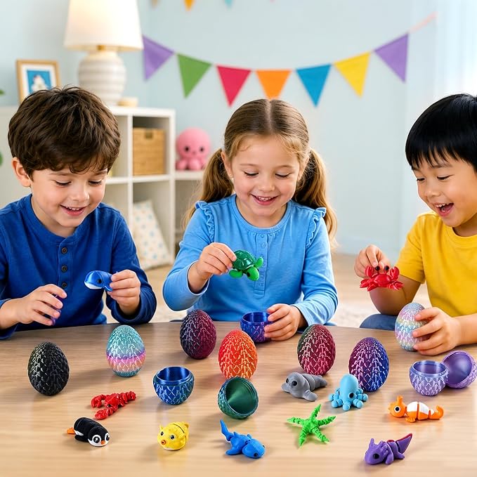 24個入り 3Dプリント サプライズエッグ ブラインドボック - 3D Printing Model のレビューと価格