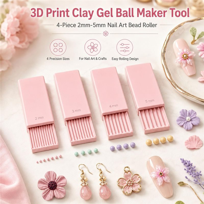 ABKP-ゲルボールメーカーツール、粘土、花、チャーム、イヤ - 3D Printing Design Maker のレビューと価格